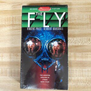 The Fly VHS Factory Sealed 1958 Science Fiction Classics Vincent Price  Horror